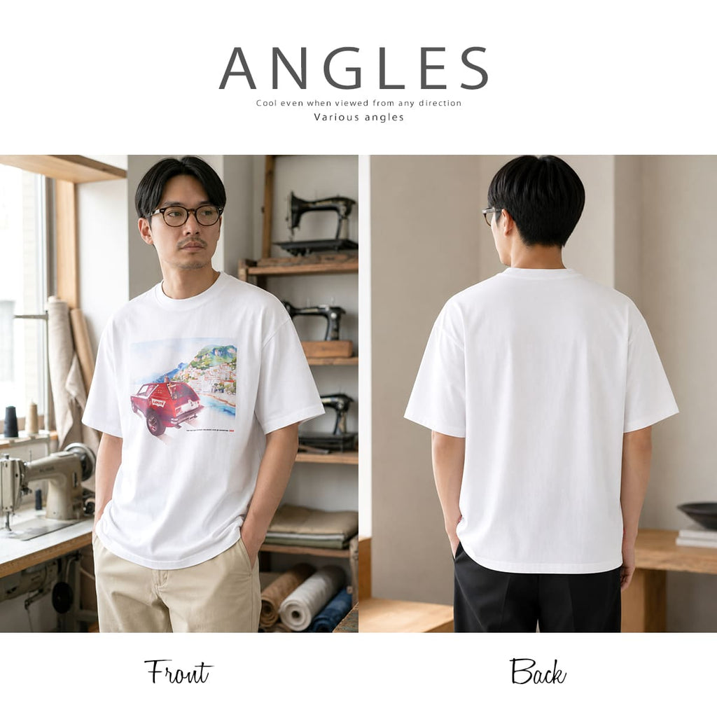Levi's グラフィックボックスTシャツ 004H00020 画像5