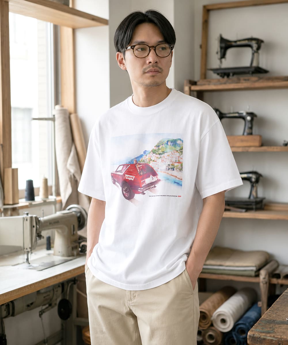 Levi's グラフィックボックスTシャツ 004H00020 画像6