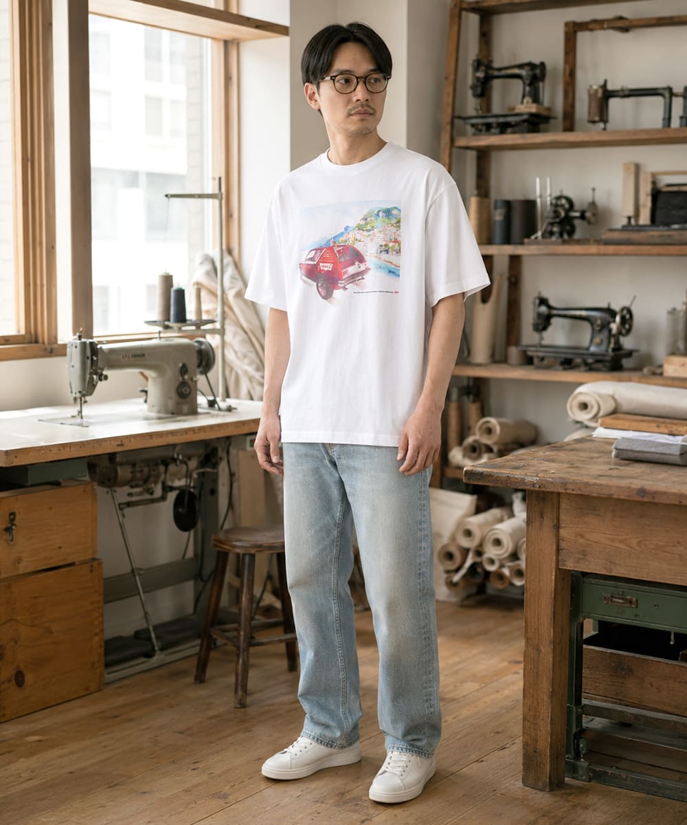 Levi's グラフィックボックスTシャツ 004H00020 画像7