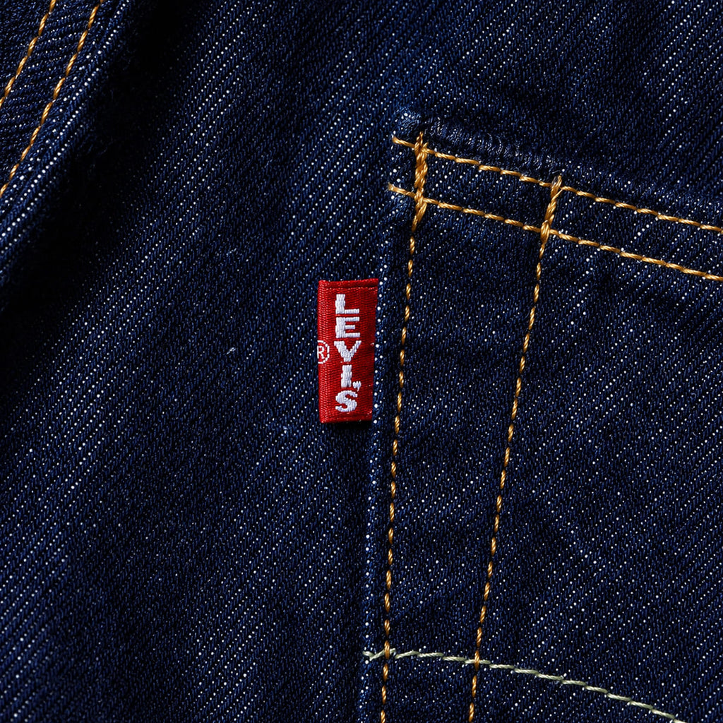 Levi's 501 セルビッジデニム ボタンフライ ストレート デニムパンツ（赤耳）