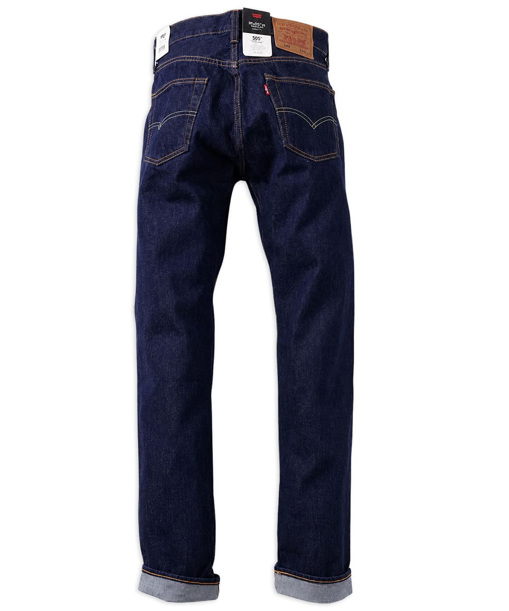 Levi's 501 セルビッジデニム ボタンフライ ストレート デニムパンツ（赤耳）