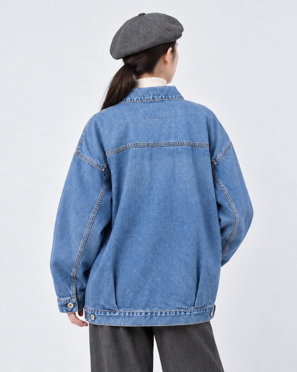 Brocante ブロカント 12ozリングデニム アンプリッセジャケット 38-0259C 画像10