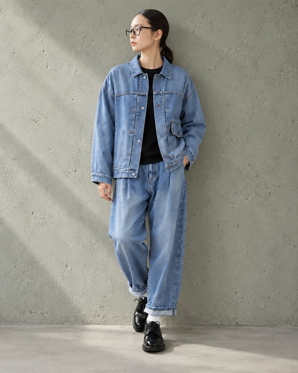 Brocante ブロカント 12ozリングデニム アンプリッセジャケット 38-0259C 画像11
