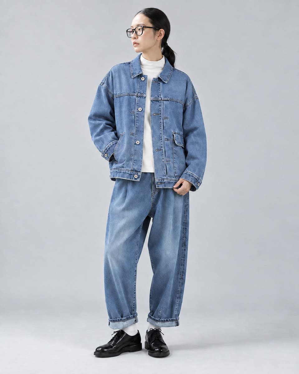 Brocante ブロカント 12ozリングデニム アンプリッセジャケット 38-0259C 画像12