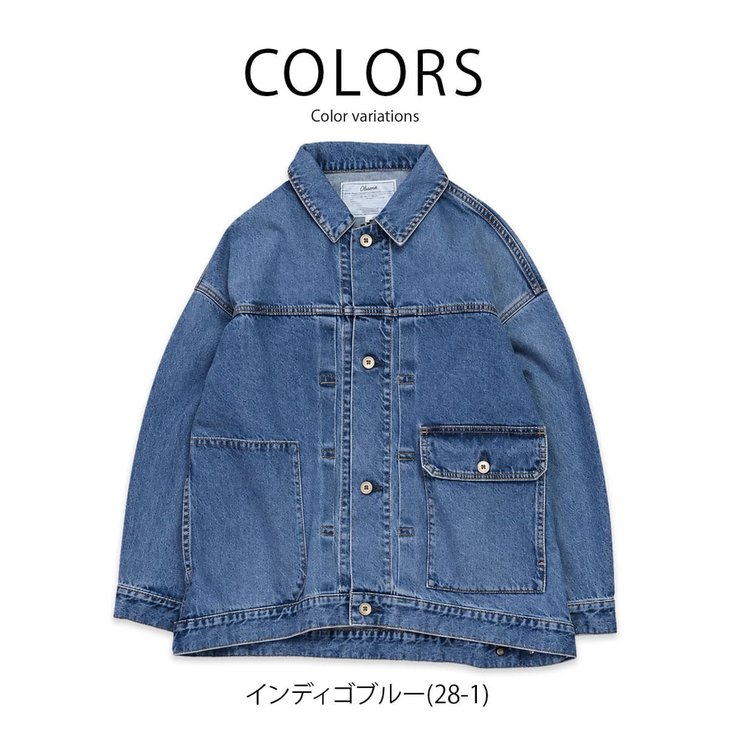 Brocante ブロカント 12ozリングデニム アンプリッセジャケット 38-0259C 画像2