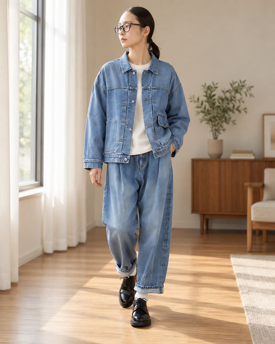 Brocante ブロカント 12ozリングデニム アンプリッセジャケット 38-0259C 画像7