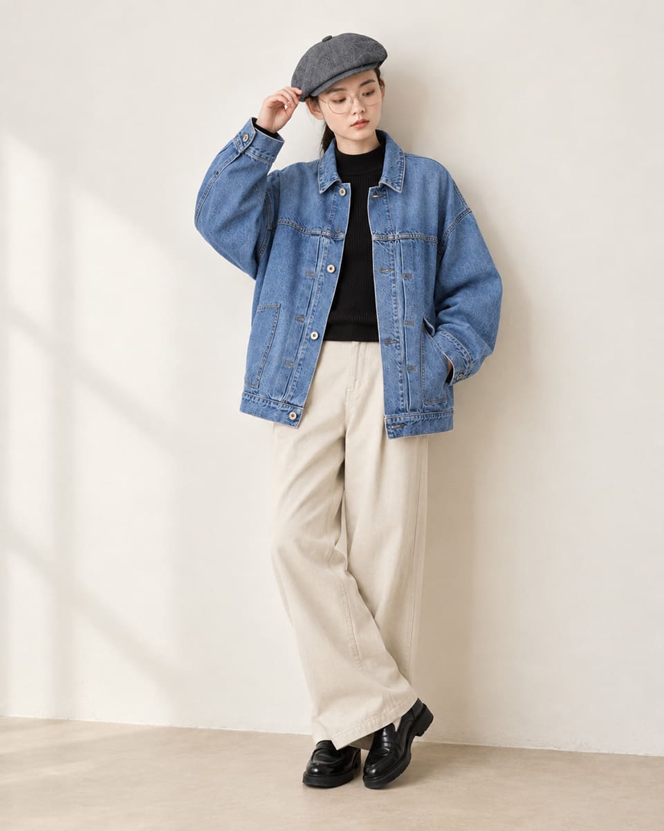 Brocante ブロカント 12ozリングデニム アンプリッセジャケット 38-0259C 画像8