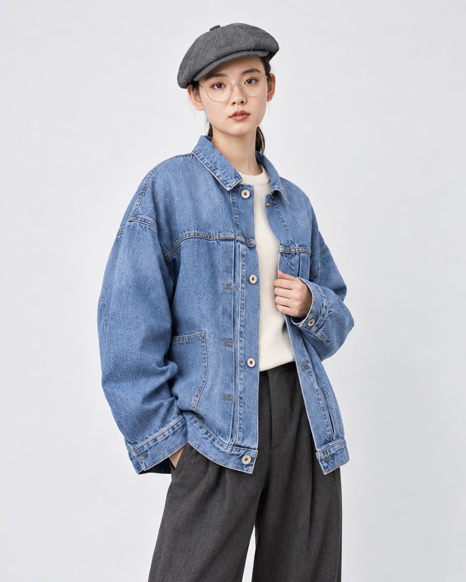 Brocante ブロカント 12ozリングデニム アンプリッセジャケット 38-0259C 画像9