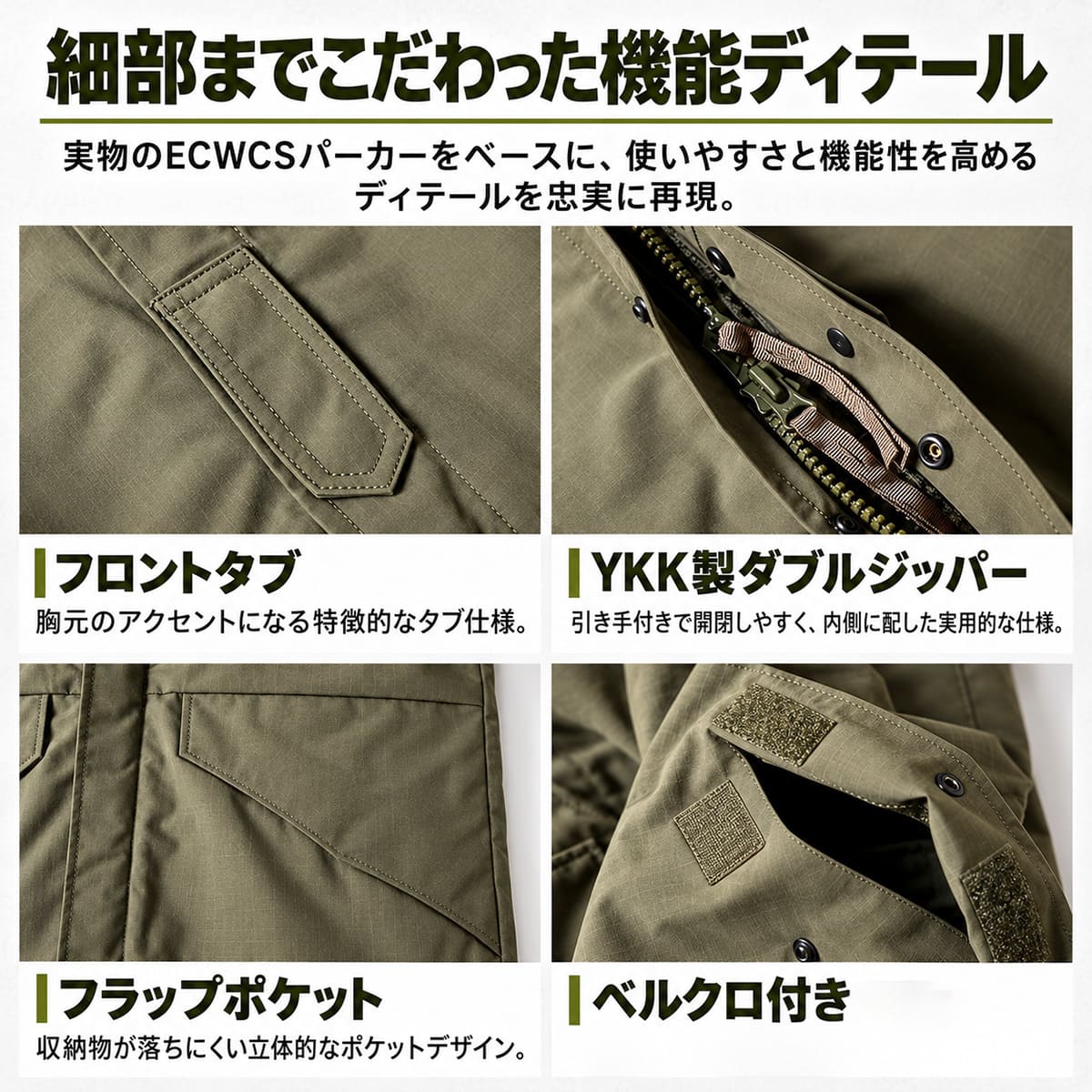 HOUSTON ECWCS PARKA 50311 画像12
