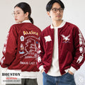 HOUSTON 51619 ALASKA MAP 別珍スカジャン 1