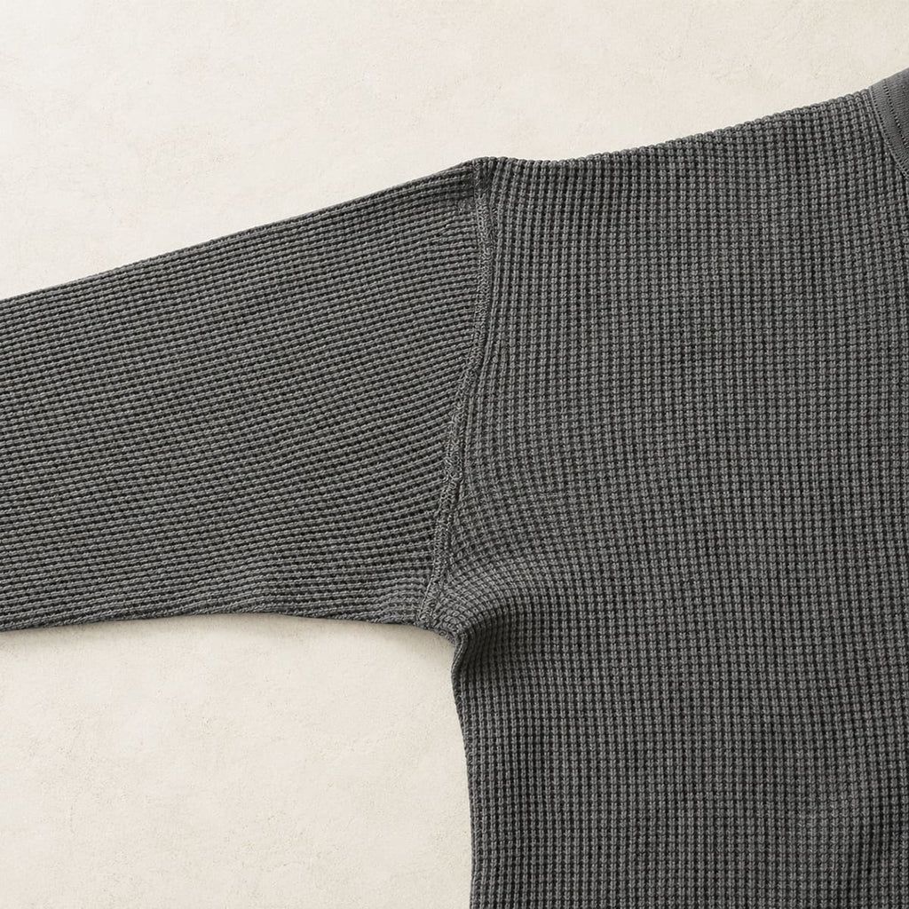 Healthknit 52020 サーマルキング ワッフル ヘンリーネック 長袖 15