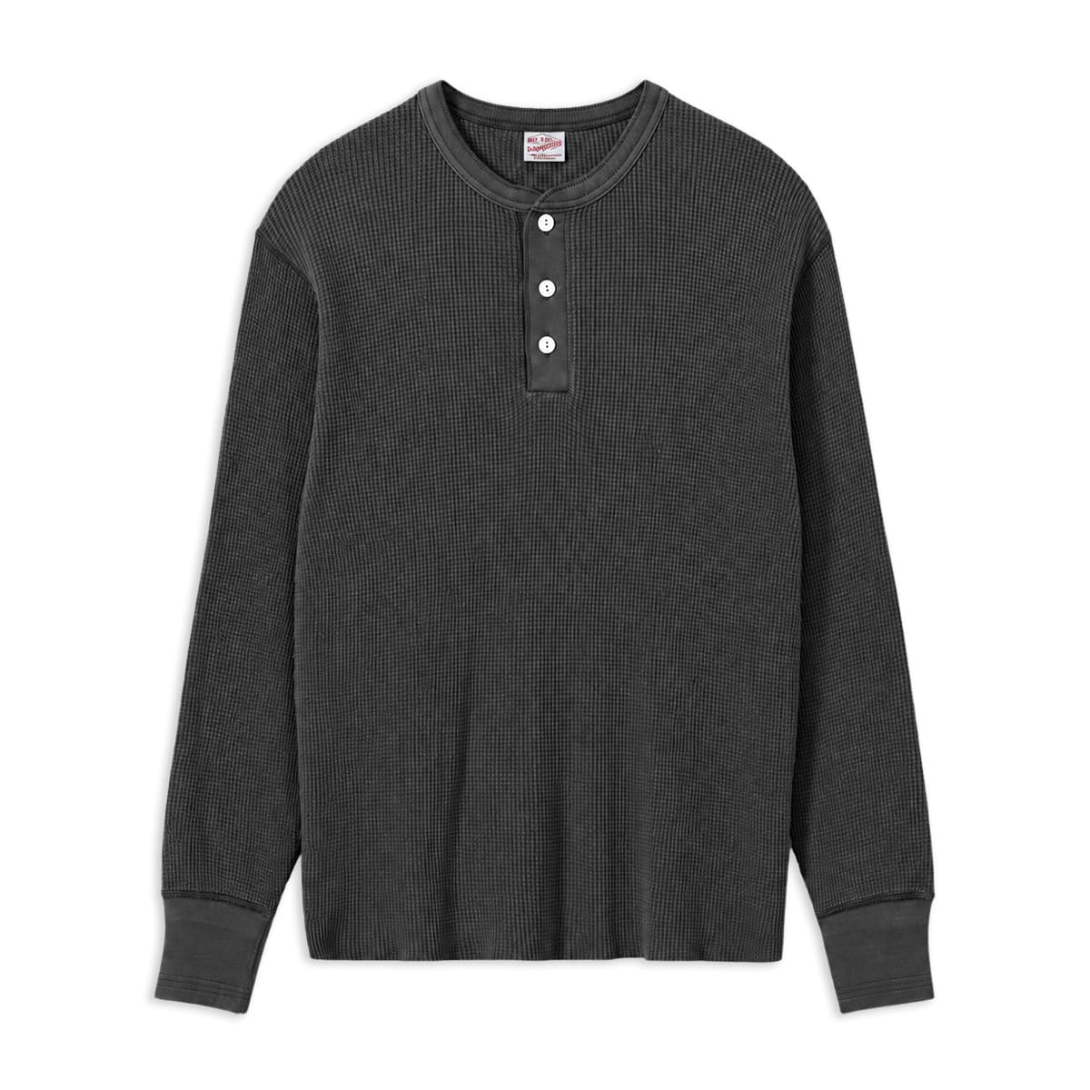 Healthknit 52020 サーマルキング ワッフル ヘンリーネック 長袖 17