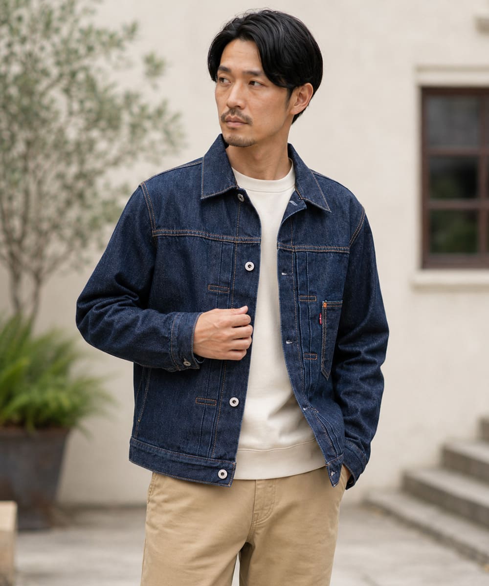 Levi's TYPE I トラッカージャケット セルビッジ デニムジャケット Gジャン