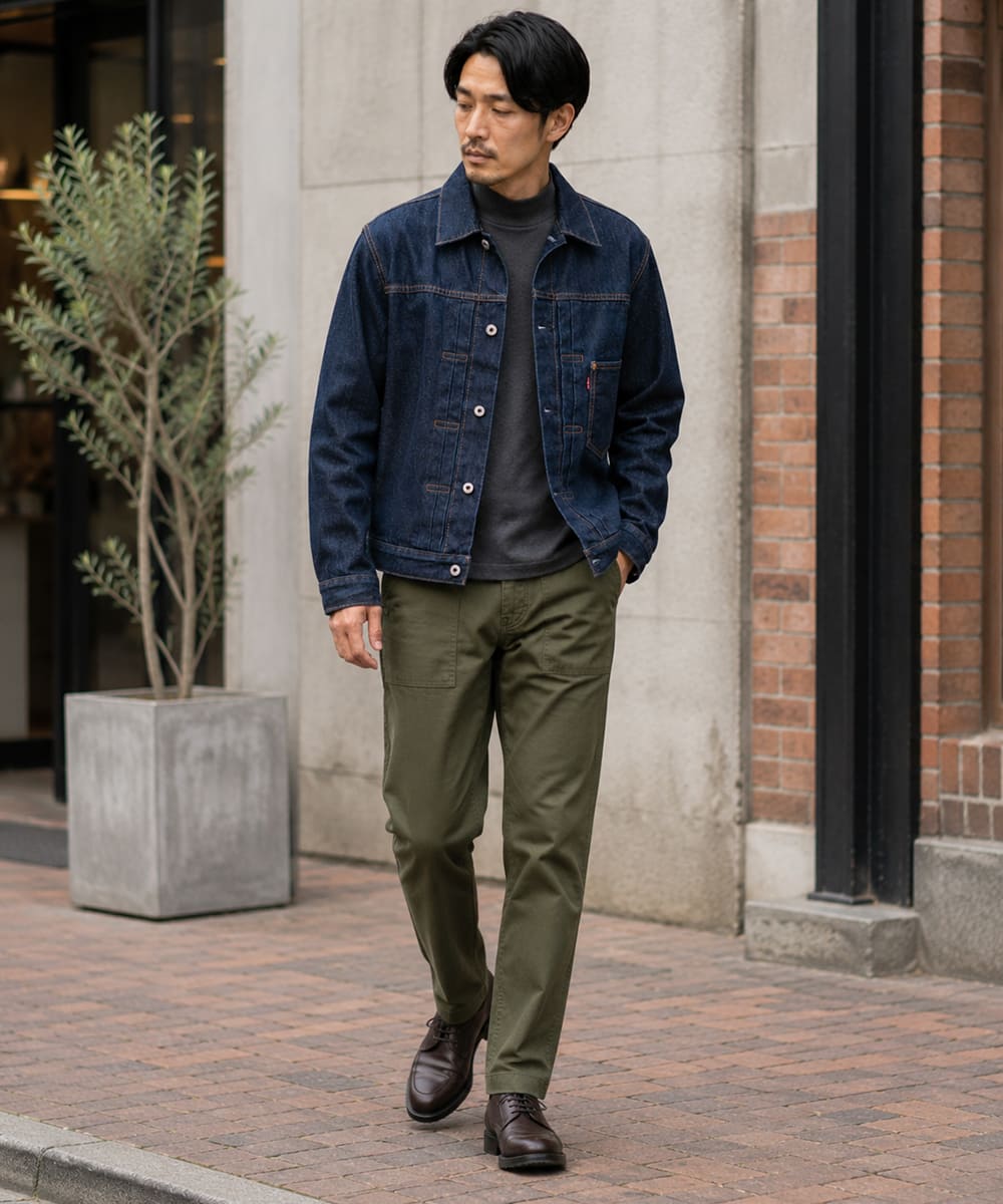 Levi's TYPE I トラッカージャケット セルビッジ デニムジャケット Gジャン