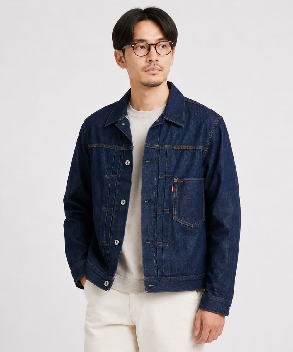 Levi's TYPE I トラッカージャケット セルビッジ デニムジャケット Gジャン