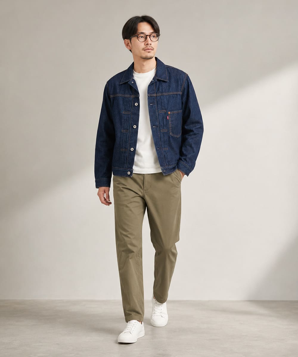 Levi's TYPE I トラッカージャケット セルビッジ デニムジャケット Gジャン