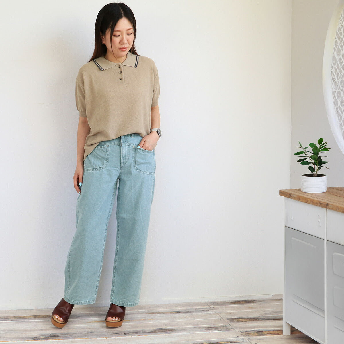 ANTGAUGE C0484 ルーズストレート シルエット