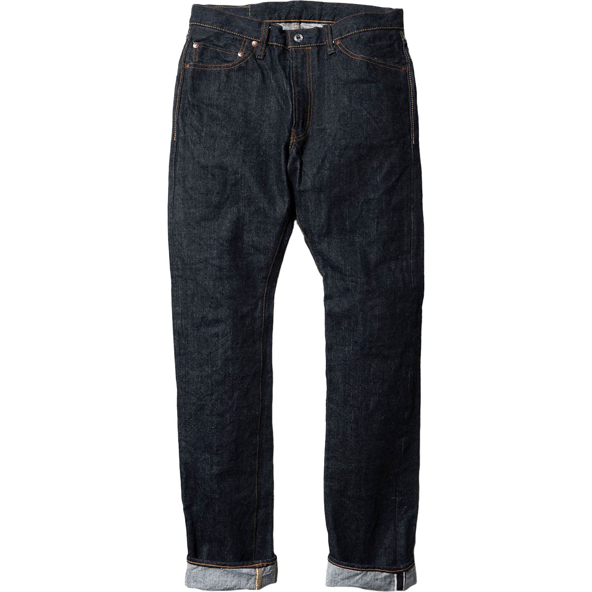 BIG JOHN ビッグジョン 17oz ヘビーゲージジーンズ スリム M1801-001 ワンウォッシュ 画像13