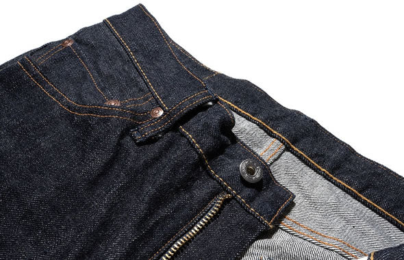 BIG JOHN ビッグジョン 17oz ヘビーゲージジーンズ スリム M1801-001 ワンウォッシュ 画像5