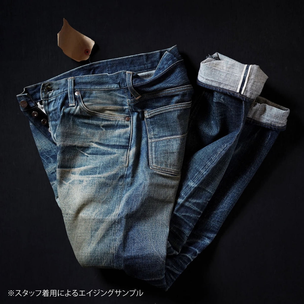 BIG JOHN RARE JEANS R008 (000W) 15.5oz 藍聖セルビッチデニム ストレート リジッド