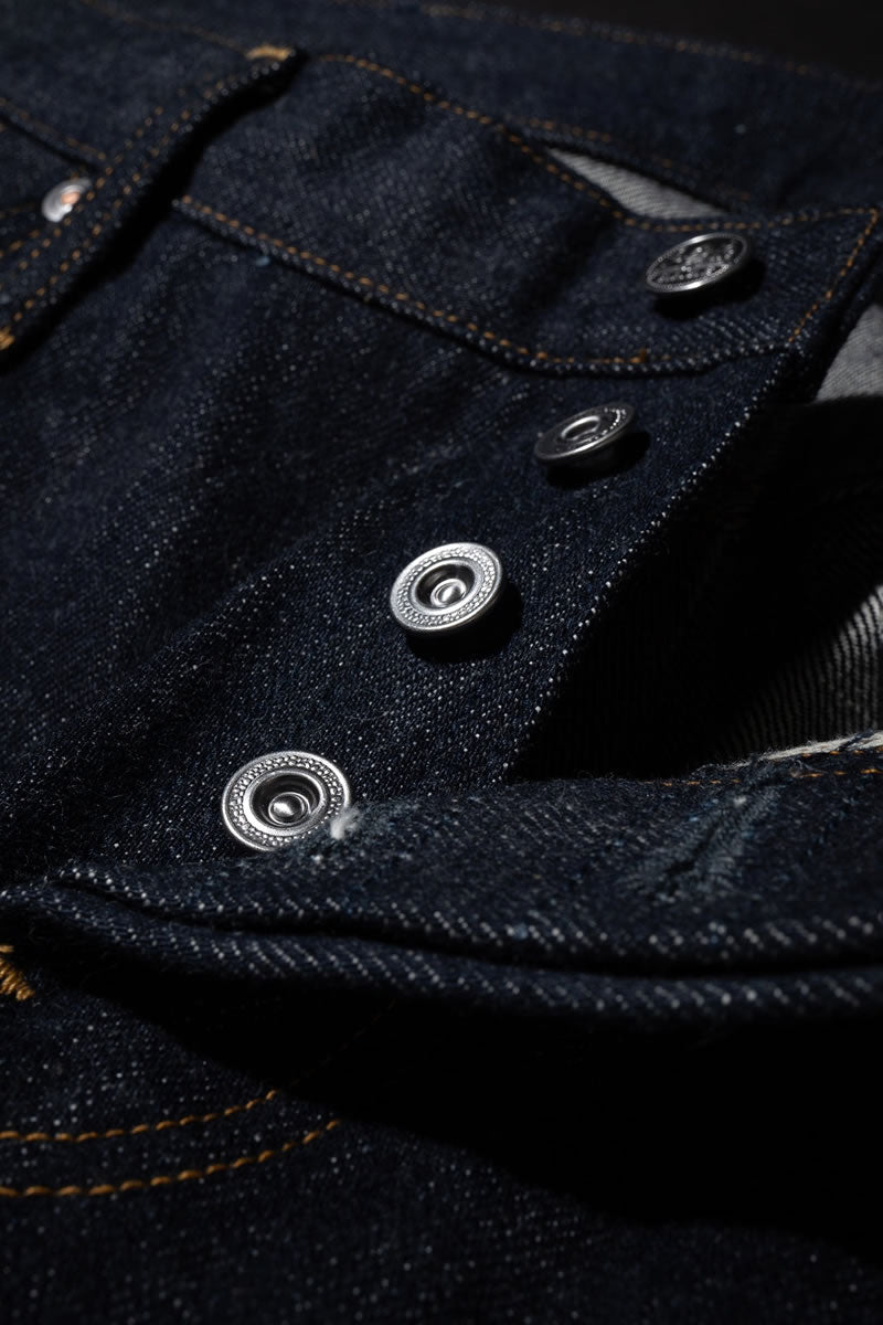 BIG JOHN RARE JEANS R008 (000W) 15.5oz 藍聖セルビッチデニム ストレート リジッド