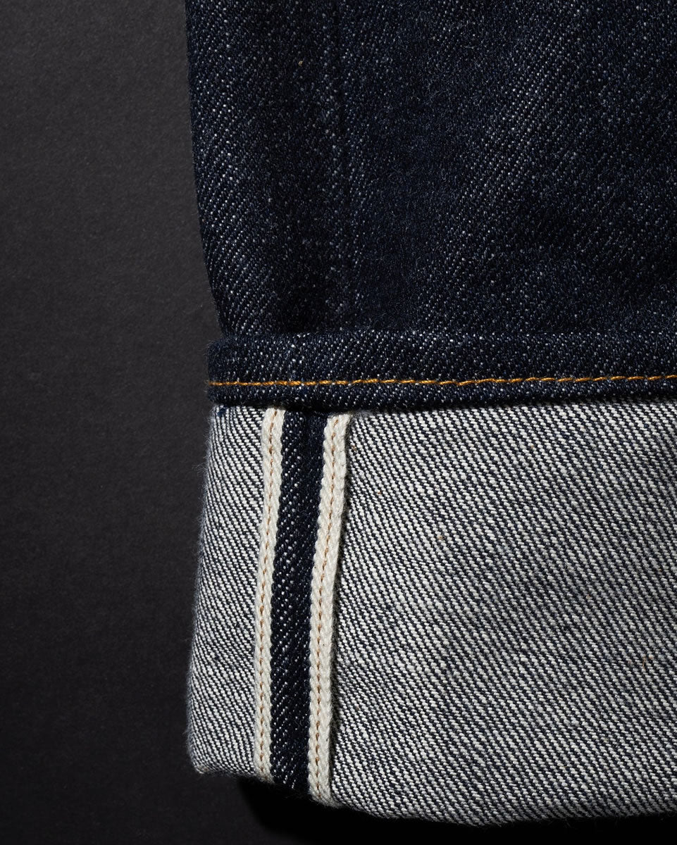 BIG JOHN RARE JEANS SLIM R009 - ビッグジョン レアジーンズスリム 15.5oz 藍聖セルビッチデニム