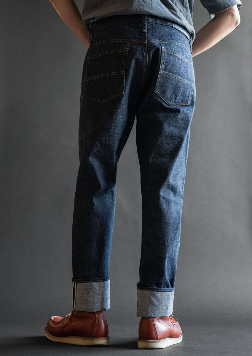 BIG JOHN RARE JEANS SLIM R009 - ビッグジョン レアジーンズスリム 15.5oz 藍聖セルビッチデニム
