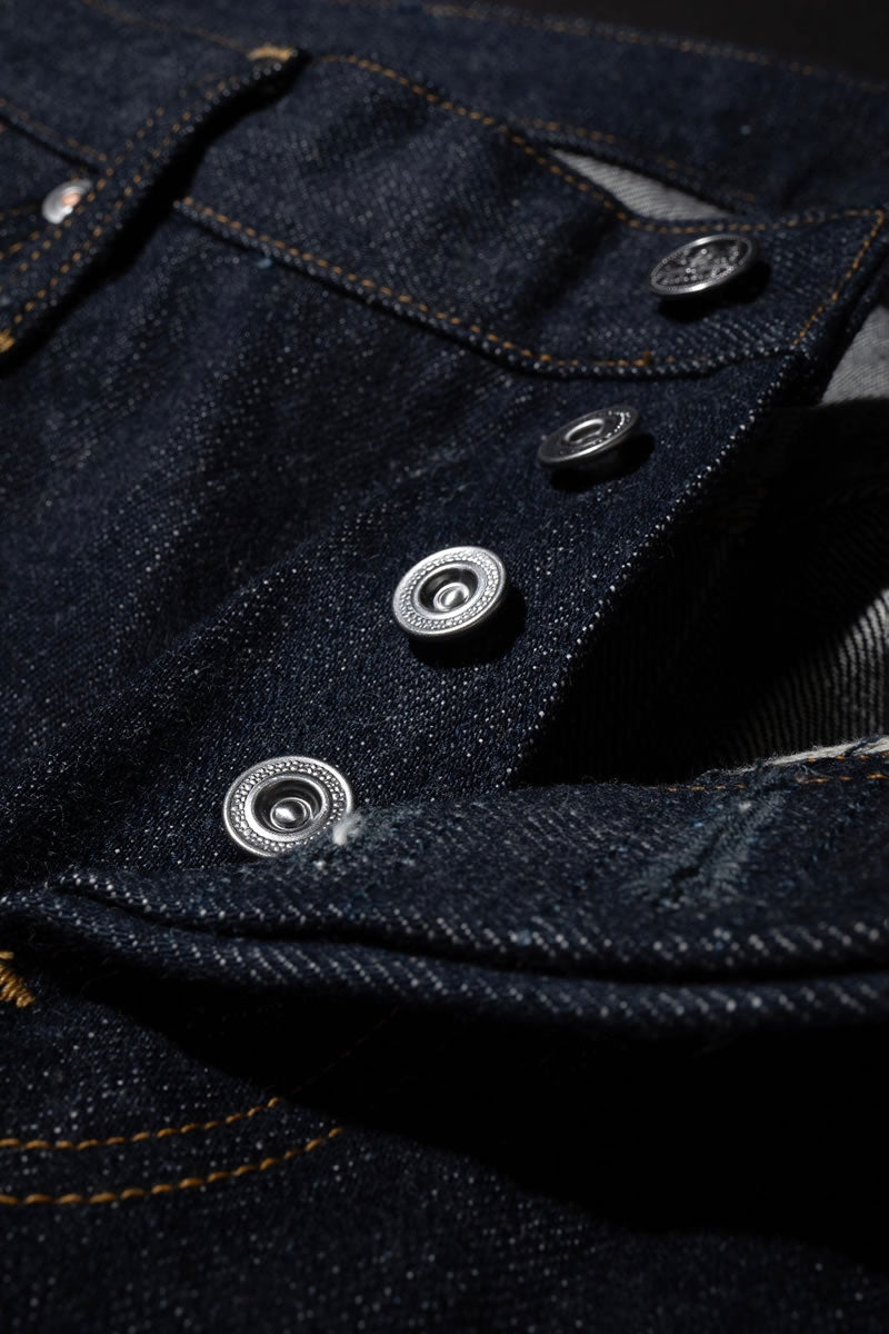 BIG JOHN RARE JEANS SLIM R009 - ビッグジョン レアジーンズスリム 15.5oz 藍聖セルビッチデニム