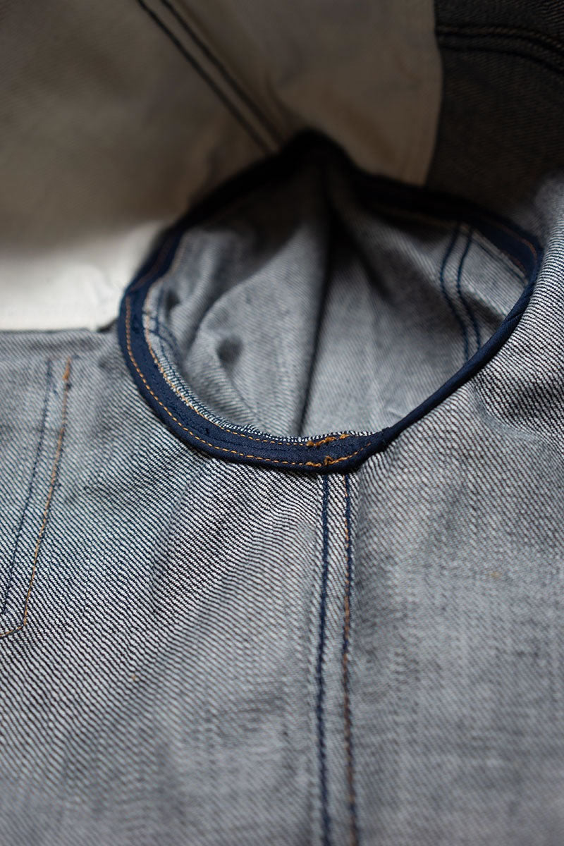 BIG JOHN RARE JACKET - ビッグジョン レアジャケット 15.5oz 藍聖セルビッチデニム リジッド (R609-000)