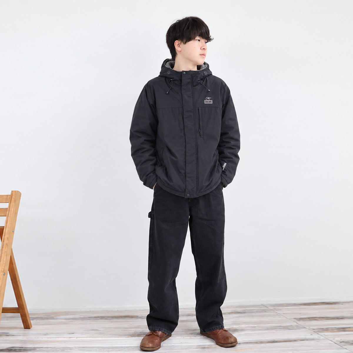 CHUMS チャムス PERTEX リバーシブルパーカー CH04-1512 画像8