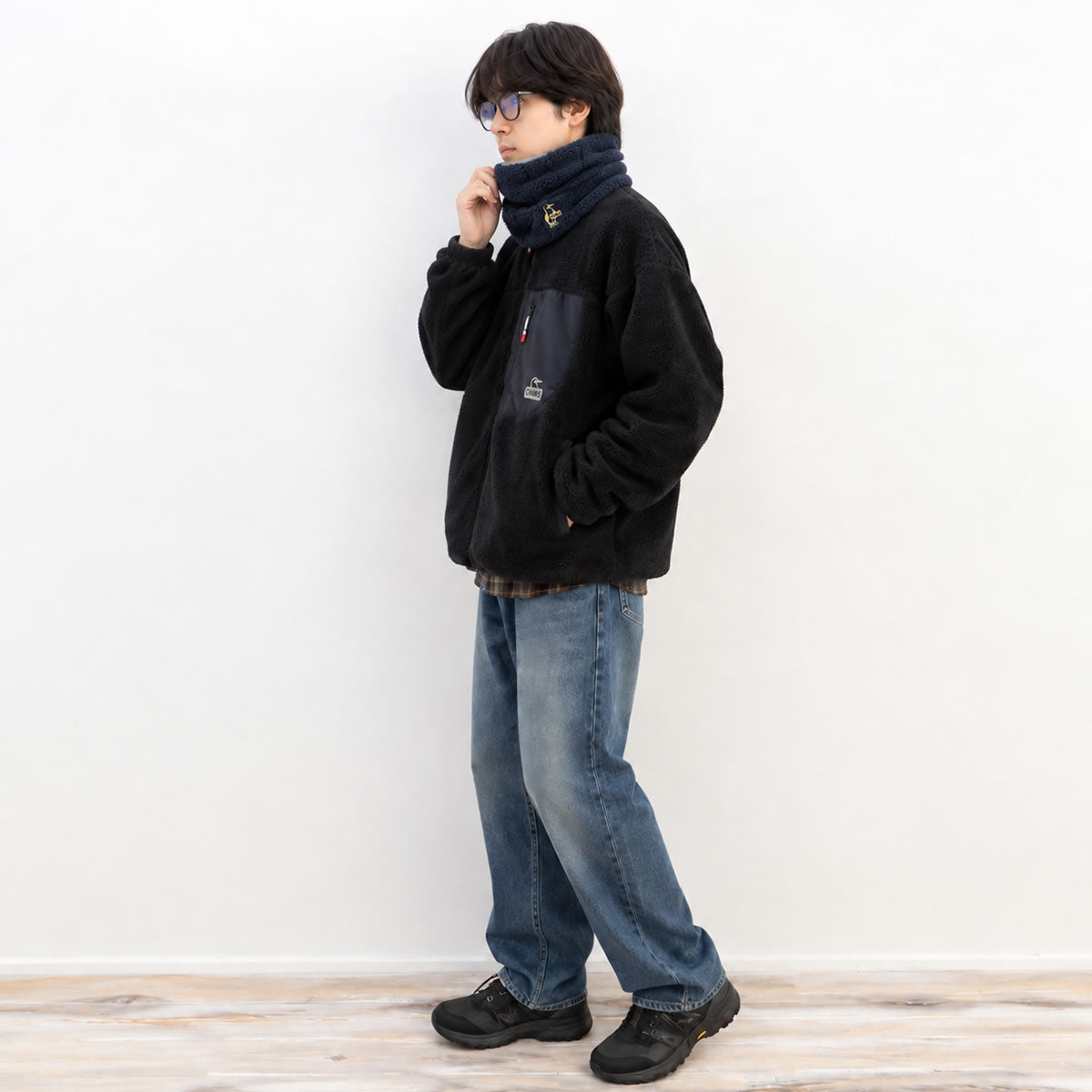CHUMS チャムス ブービーエルモ ロングネックウォーマー CH09-1389 画像8