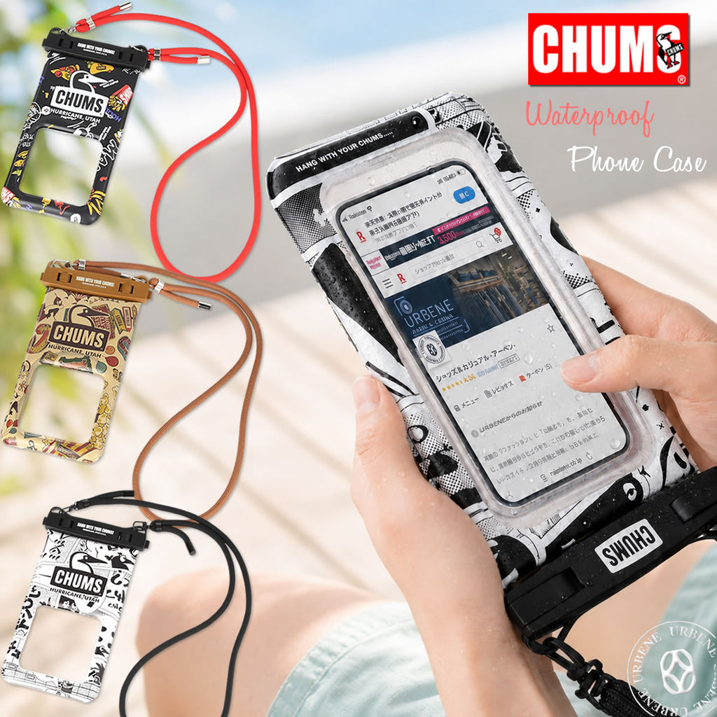 チャムス CHUMS ウォータープルーフフォンケース CH60-4218 Circus(Z402)