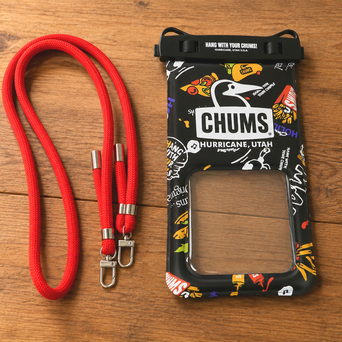 チャムス CHUMS ウォータープルーフフォンケース CH60-4218 画像11