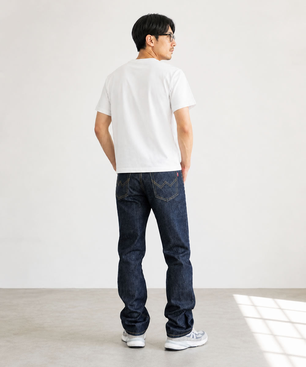 EDWIN インターナショナルベーシック 404 ゆったりストレート メンズ デニムパンツ（E404-300 ワンウォッシュ） 9