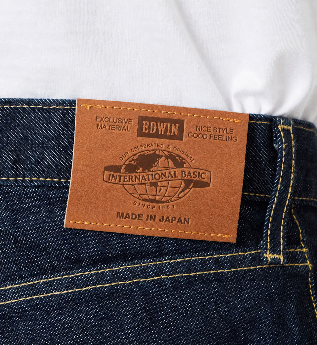 EDWIN インターナショナルベーシック 404 ゆったりストレート メンズ デニムパンツ（E404-300 ワンウォッシュ） 14