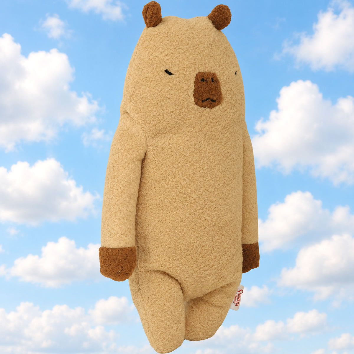 フモフモさん かぷー ぬいぐるみ 正面アップ Mサイズ