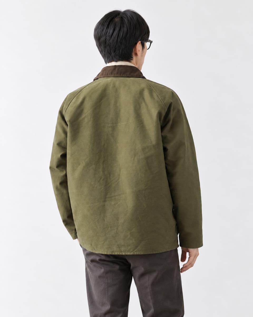 FOB FACTORY F2361 MOLESKIN RIDING JACKET モールスキン ライディングジャケット 画像6