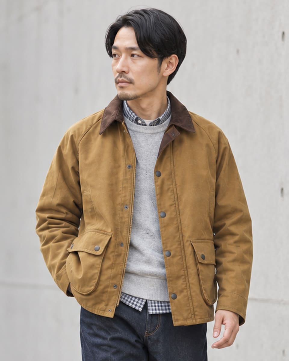 FOB FACTORY F2361 MOLESKIN RIDING JACKET モールスキン ライディングジャケット 画像10