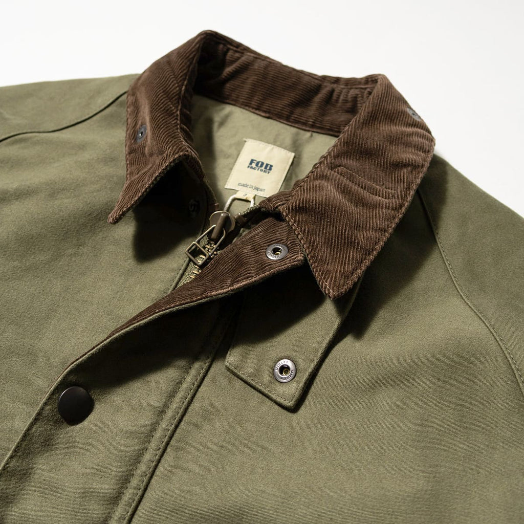 FOB FACTORY F2361 MOLESKIN RIDING JACKET モールスキン ライディングジャケット 画像13