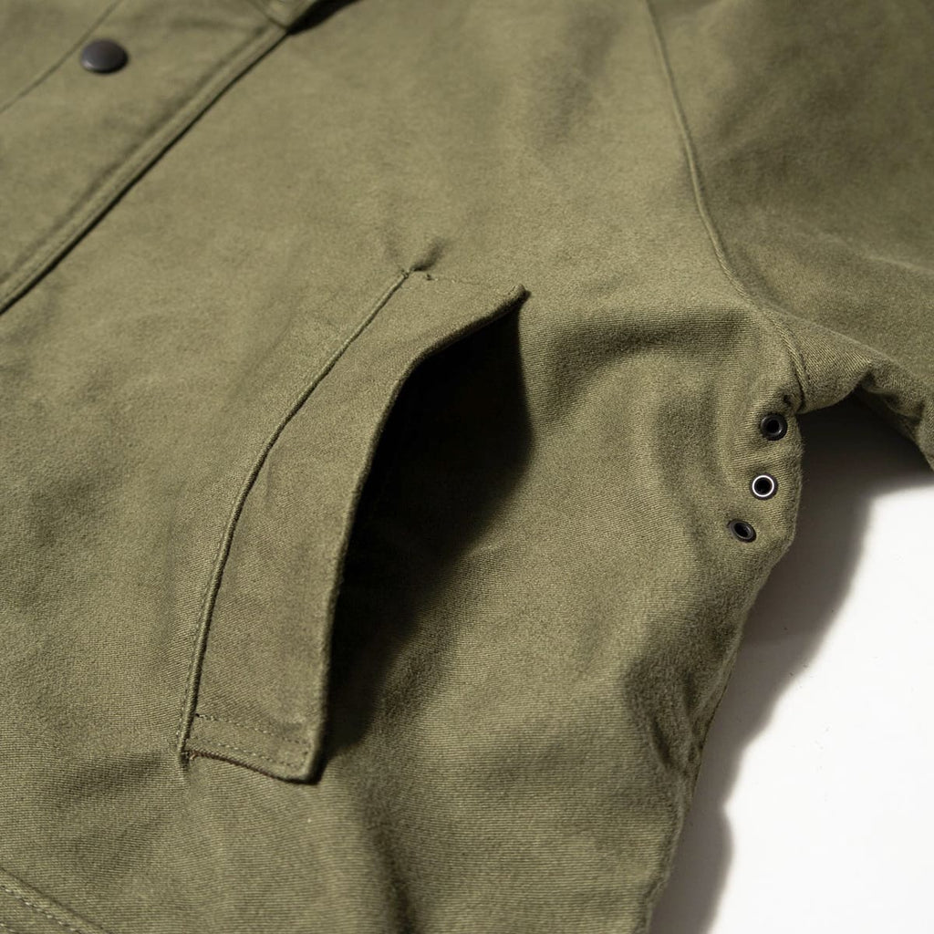 FOB FACTORY F2361 MOLESKIN RIDING JACKET モールスキン ライディングジャケット 画像15