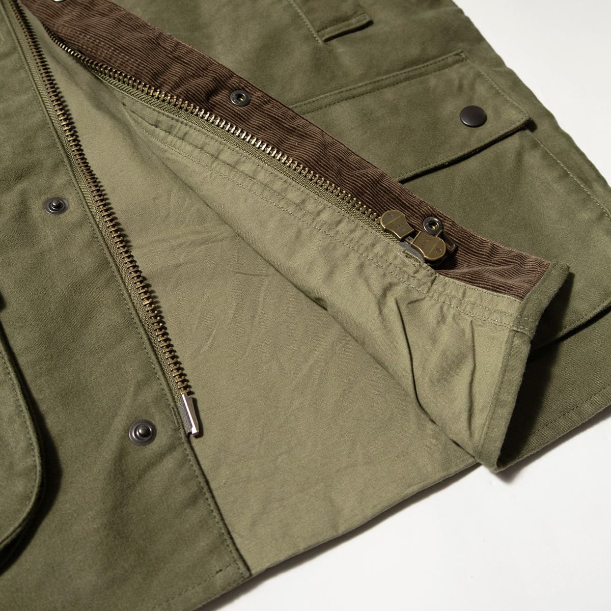 FOB FACTORY F2361 MOLESKIN RIDING JACKET モールスキン ライディングジャケット 画像17