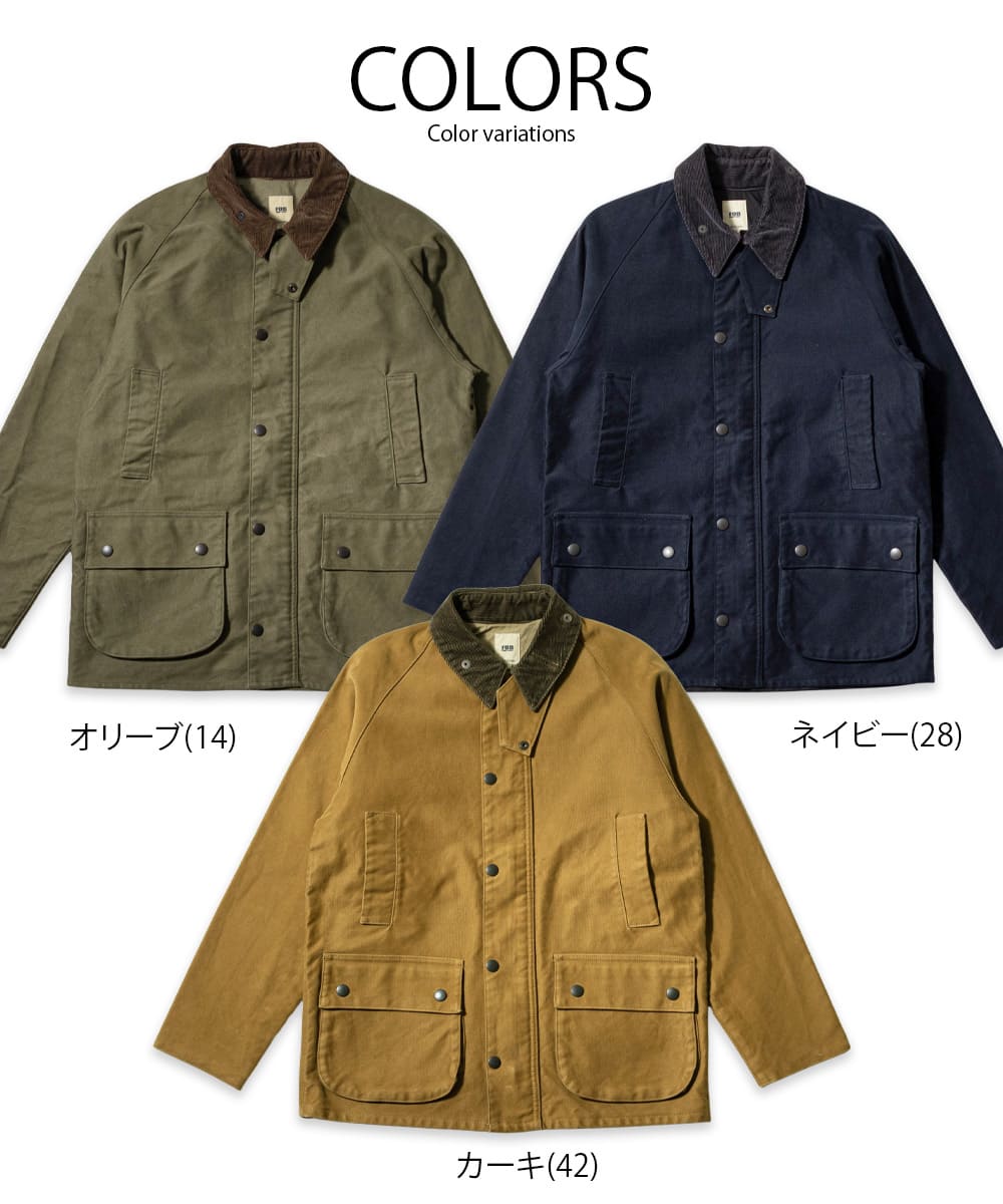 FOB FACTORY F2361 MOLESKIN RIDING JACKET モールスキン ライディングジャケット 画像20