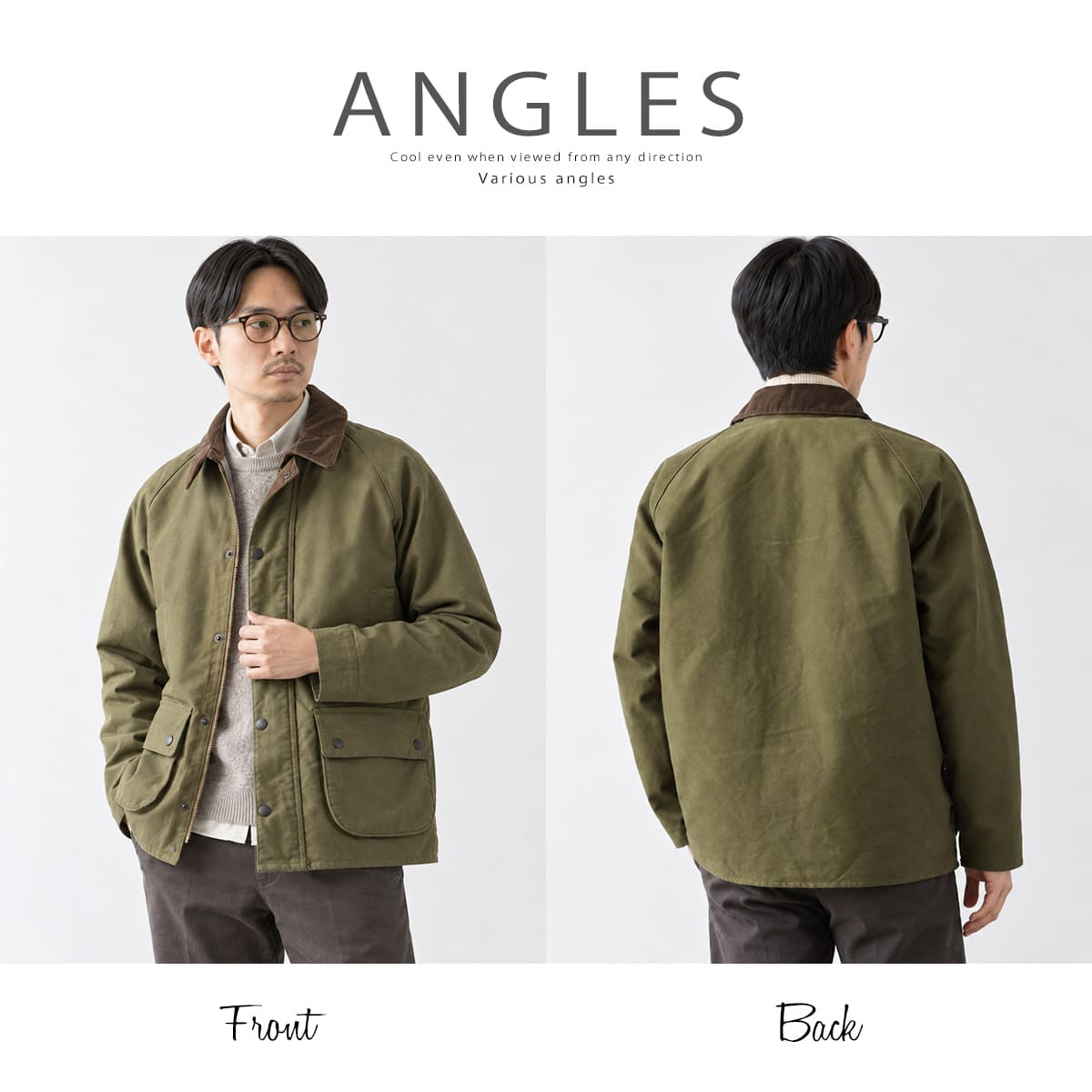 FOB FACTORY F2361 MOLESKIN RIDING JACKET モールスキン ライディングジャケット 画像11