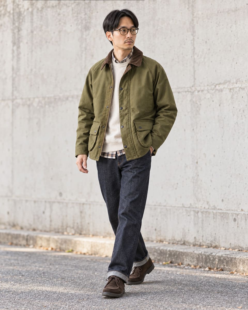 FOB FACTORY F2361 MOLESKIN RIDING JACKET モールスキン ライディングジャケット 画像4