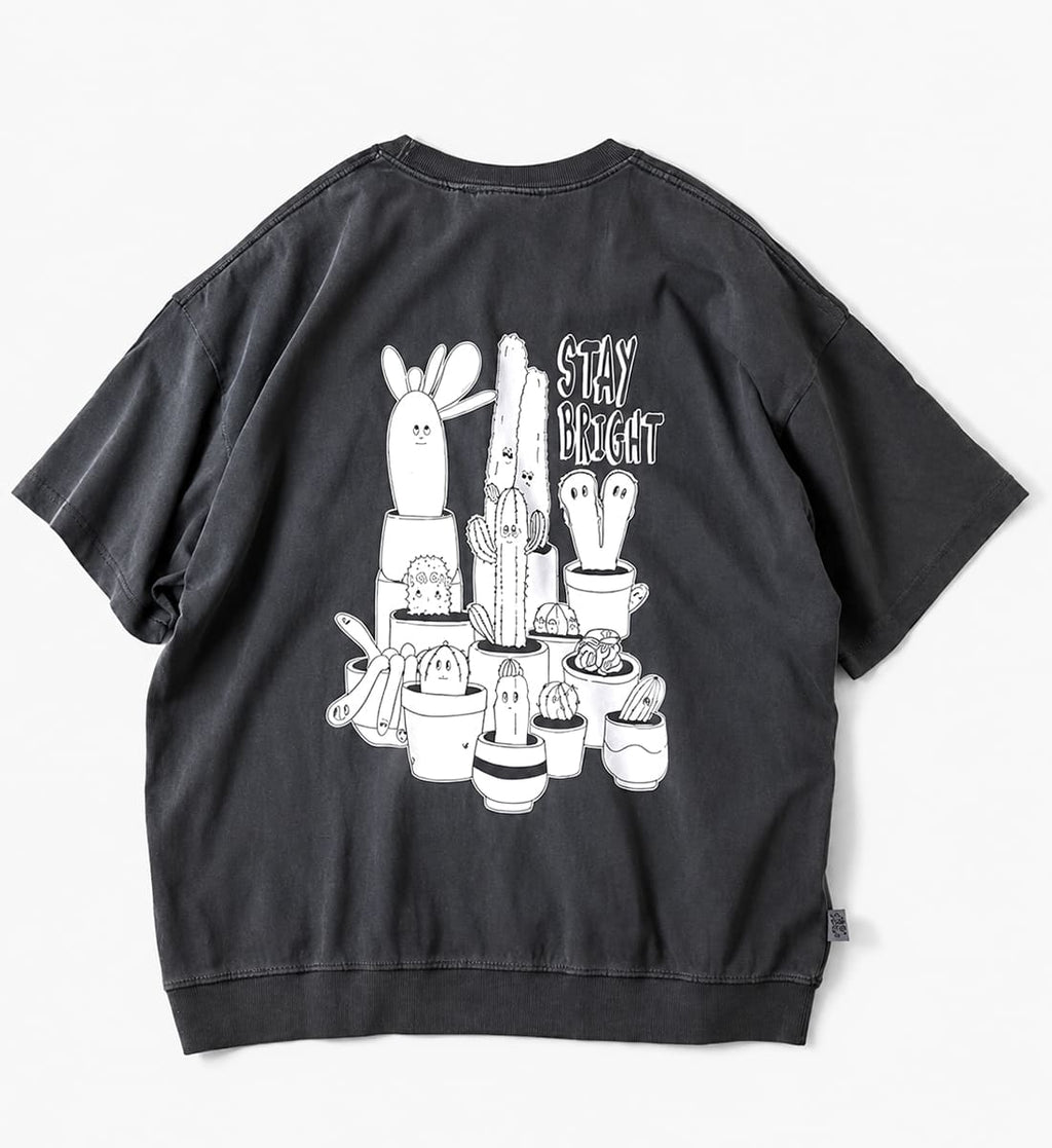 Gym Master ジムマスター 6.2oz ピグメントサボテンビッグTEE ( G733782 )