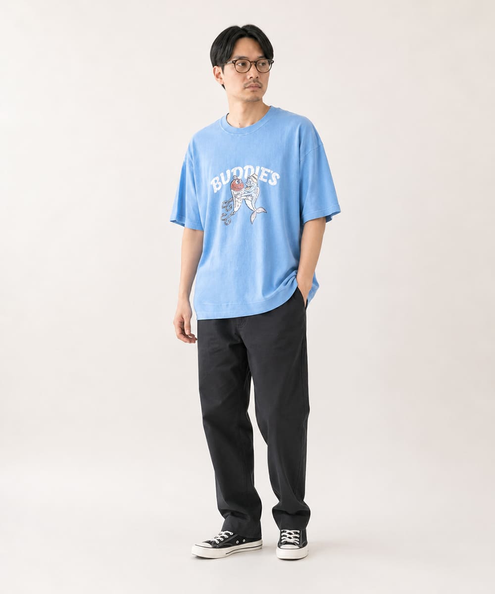 Gym Master ジムマスター 6.2oz ピグメント BUDDIES ビッグTEE G733788