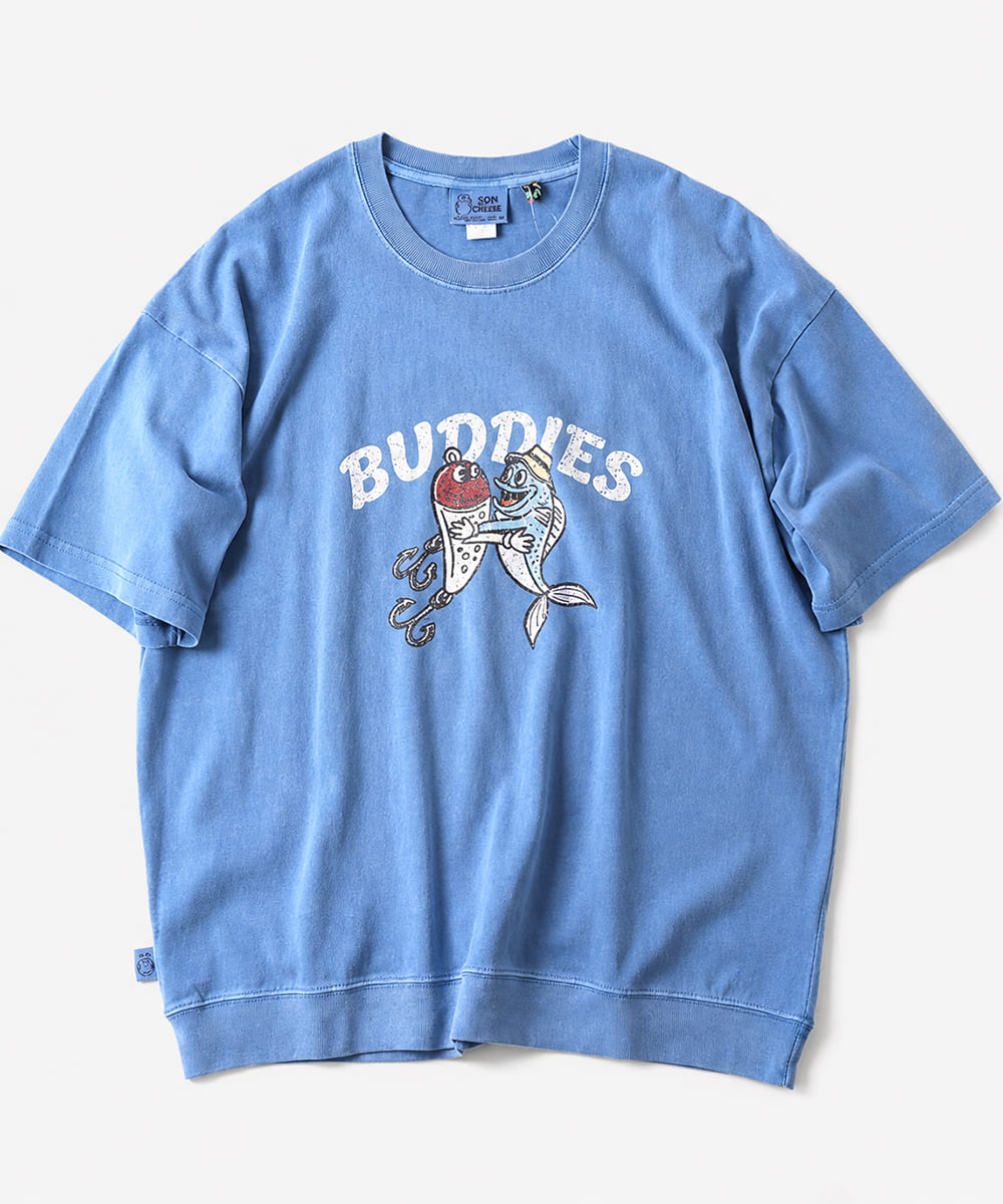 Gym Master ジムマスター 6.2oz ピグメント BUDDIES ビッグTEE G733788