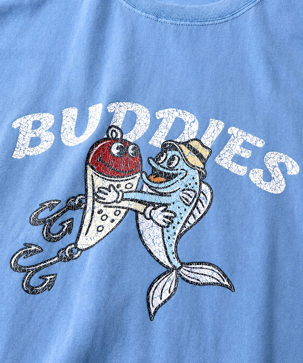 Gym Master ジムマスター 6.2oz ピグメント BUDDIES ビッグTEE G733788