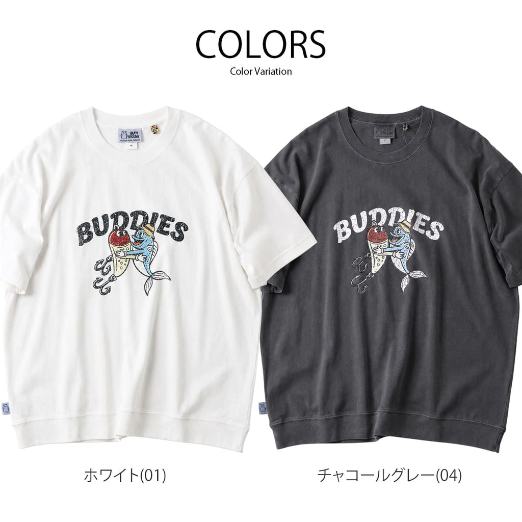 Gym Master ジムマスター 6.2oz ピグメント BUDDIES ビッグTEE G733788