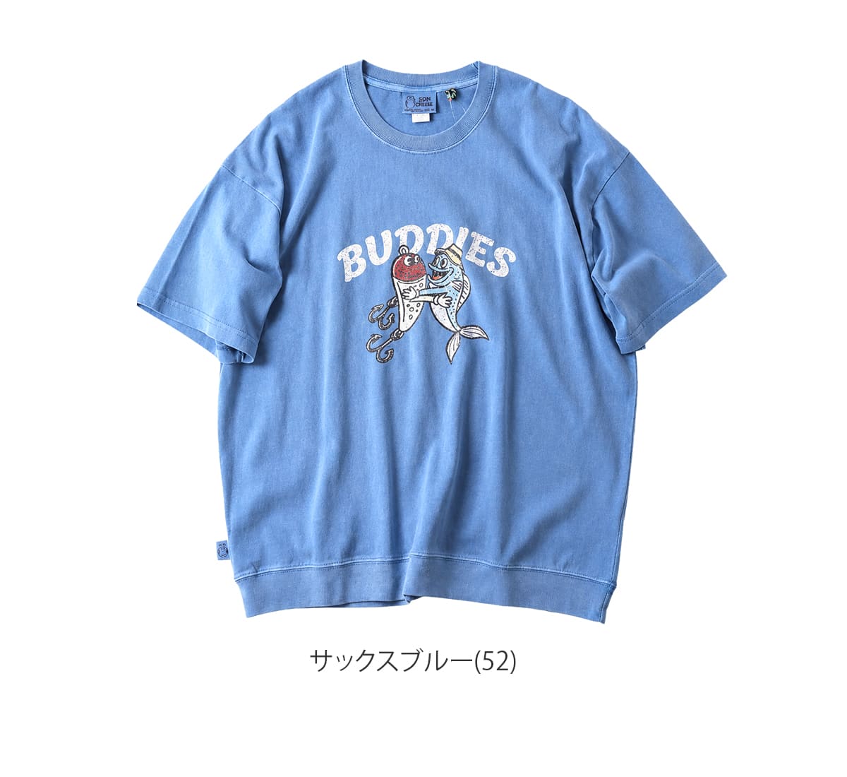 Gym Master ジムマスター 6.2oz ピグメント BUDDIES ビッグTEE G733788
